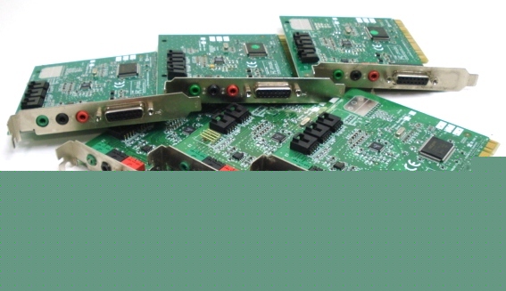 Lot of 6 ensoniq sound blaster sound cards