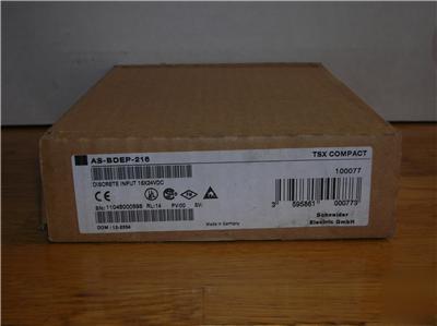 Modicon compact as-bdep-216 ASBDEP216 dc input 
