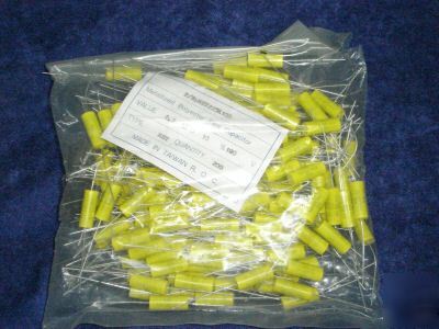 New 200 metallized polyester film capacitors 2.2UF 100V