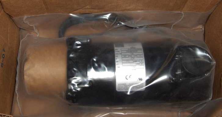 New bodine electric dc gearmotor 130V 1/12HP 