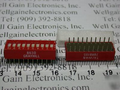 New grayhill 78RB10S dip switch 10 position 