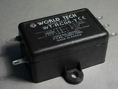 Noise filter 250V 6A for tube amp