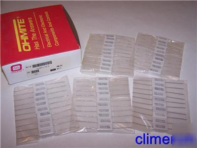 Ohmite TUM5J3K3 resistors 5WATT ohms 3.3K qty 50 