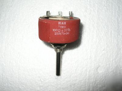 Wire potentiometer remix 100OHM 25W