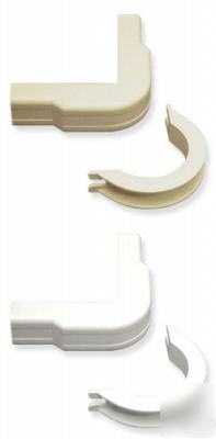  icc outside corner w/ base fitting Â¾ 10 pk white