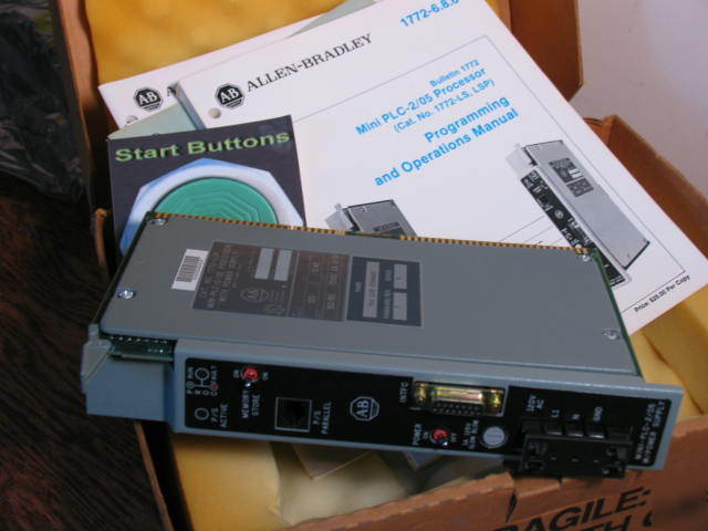 1772-lsp allen bradley mini-plc processor w power *