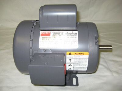 Dayton capacitor start motor ac 1 hp 5K960 5K960H