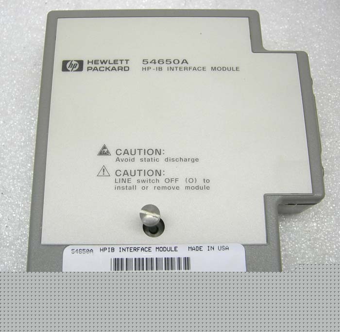 Hp 54650A hpib interface module for 546XX scopes *nice*