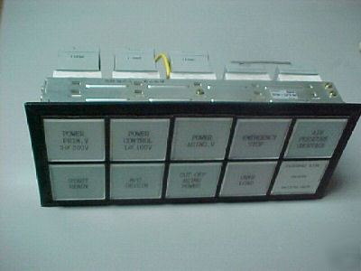 Idec slc-40 series annunciator 10 display lights