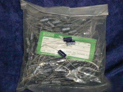 New 200 elegen electrolytic capacitors 330UF 25V axial