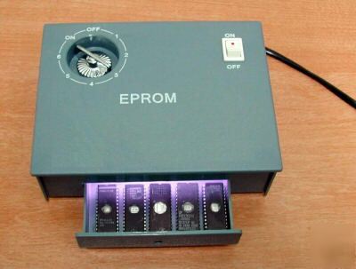 New 541001 uv eprom eraser with timer, 