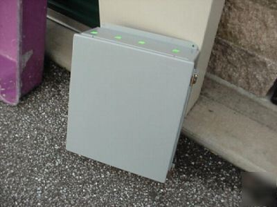 New hoffman electrical enclosure A1614CH 16X14 w/intpnl