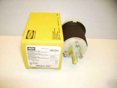 New hubbell plug 2341 HBL2341 20A 480 v L8-20P ********
