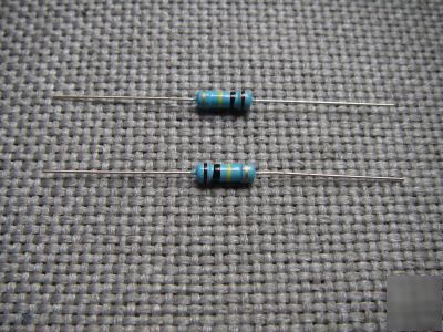 PKG200, 100K 1/2W 5% carbon resistors for guitar amp