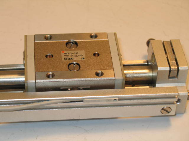 Smc pneumatic air linear table slide MXY12-250 w/switch