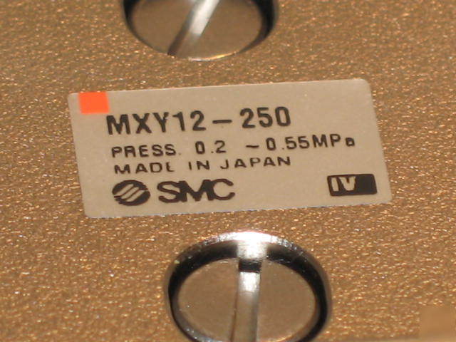 Smc pneumatic air linear table slide MXY12-250 w/switch