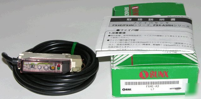 Sunx FX4E-A3 photo electric sensor