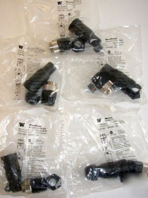 Woodhead bradpower 1A4006-34 connector lot (5) 