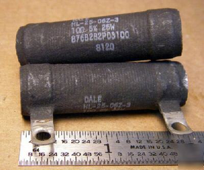 10 ohms 5% @ 25W ww tubular power resistor s (10 pcs)
