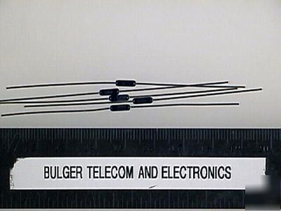 124 ohm 1/8 watt 1% presision resistor ---lot of 5---