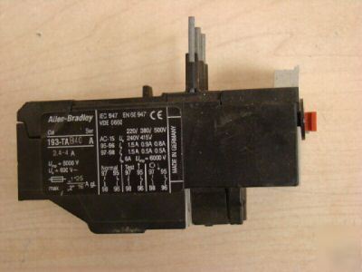 Allen bradley 193-TAB40 ser a relay =k