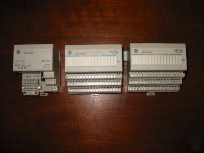 Allen bradley flex i/o combo device net input, output 
