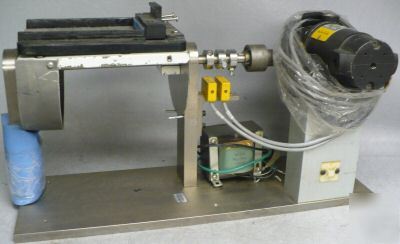 Baldor dcpm industrial electric motor, 1/27 hp 8.7RPM