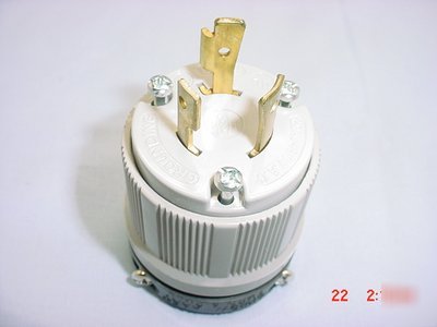 Crouse L8-20 locking plug 20A 480V AH6232