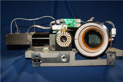 Dual ccd video closeup cameras optics system led lights