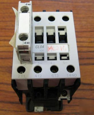 Ge CL04D310M general electric CL04 3-pole contactor 10E