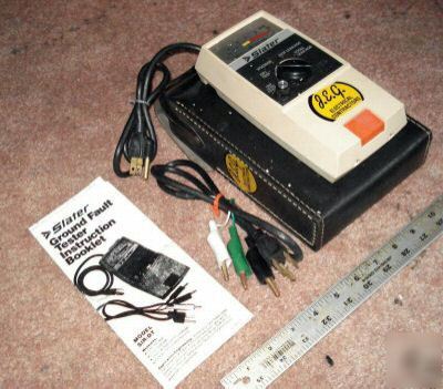 Ground fault tester slater sir-dt 10 a load 135 vac