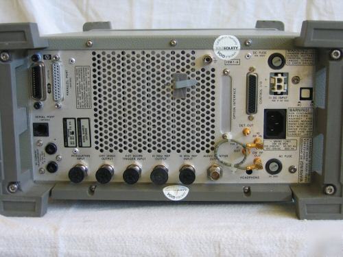 Hp 8920B rf communication test set w/ options