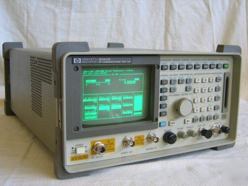 Hp 8920B rf communication test set w/ options