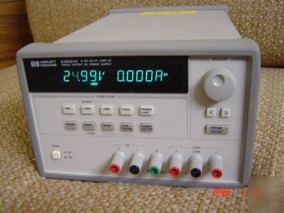 Hp/agilent E3631A triple output dc power supply, tested