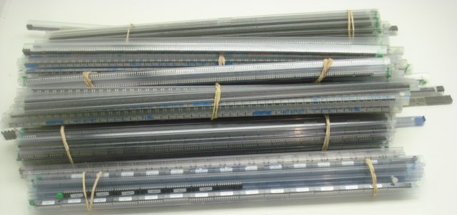 Lot of 15 lbs of tubes of various ics and crystals