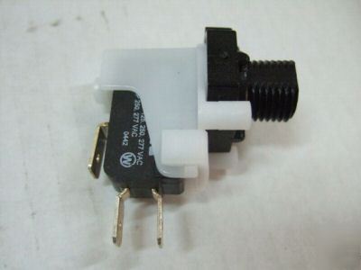 New TVM111K spdt air actuated switch blk front 