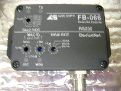 New accu-sort sys. 1000015450 rev. 1 devicenet system 