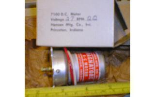 New magnatorque 27 vdc gear motor