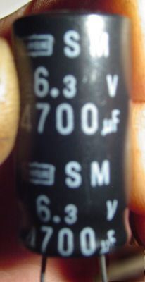 New samyoung 6.3V 4700UF capacitor 12PCS