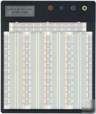 New solderless breadboard - 3,220 tiepoints - (9440)