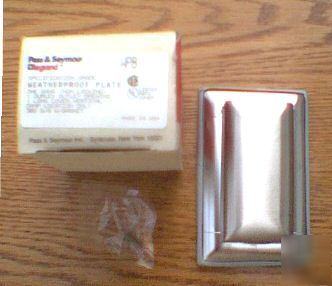 Pass & seymour cover WPH8 weatherproof horizontal
