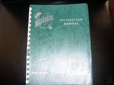 Tektronix 53/54C plug-in unit instruction manual