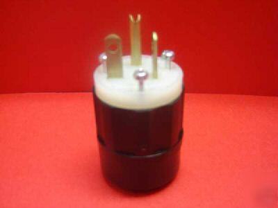 Leviton 20A/125V locking plug 5366-c (10 units)