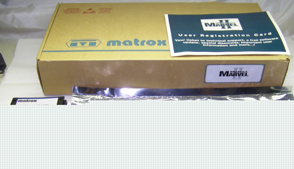 Matrox marvel ii video card-MRV2/mpg/vid rev.02