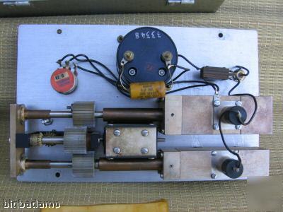 Narda 802B freq meter 2.3G-10.5 ghz. w cal. chart 