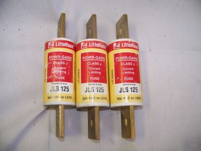 New lot littelfuse jls 125 amp fuses buss jks class j 